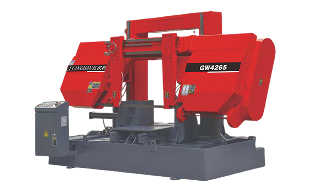 雷波GW4265双柱龙门卧式带锯床