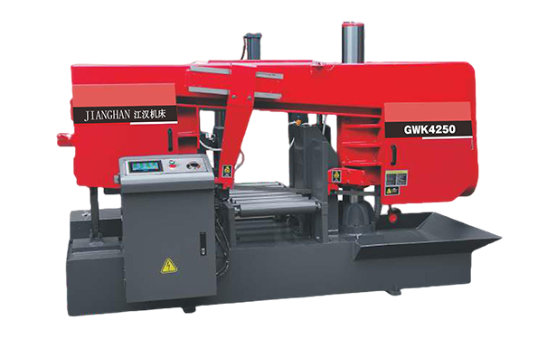 雷波GWK4250卧式带锯床（型材专切）