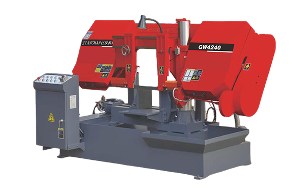 雷波GW4240双柱卧式带锯床